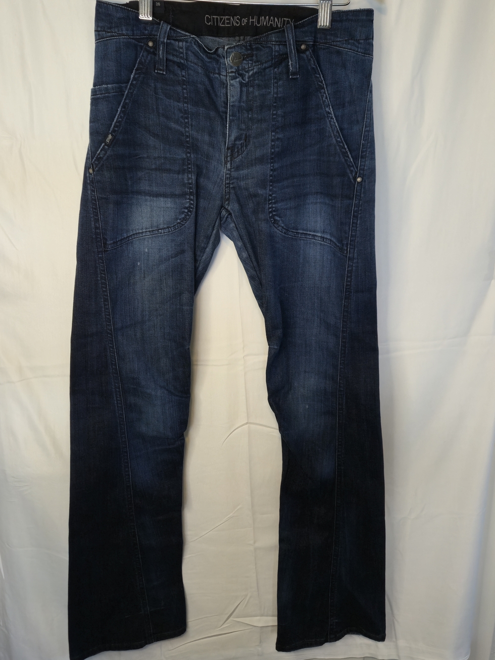 RARE Citizens of Humanity by Jerome Dahan Jeans Womens 26 USA Blue Dark Wash0588